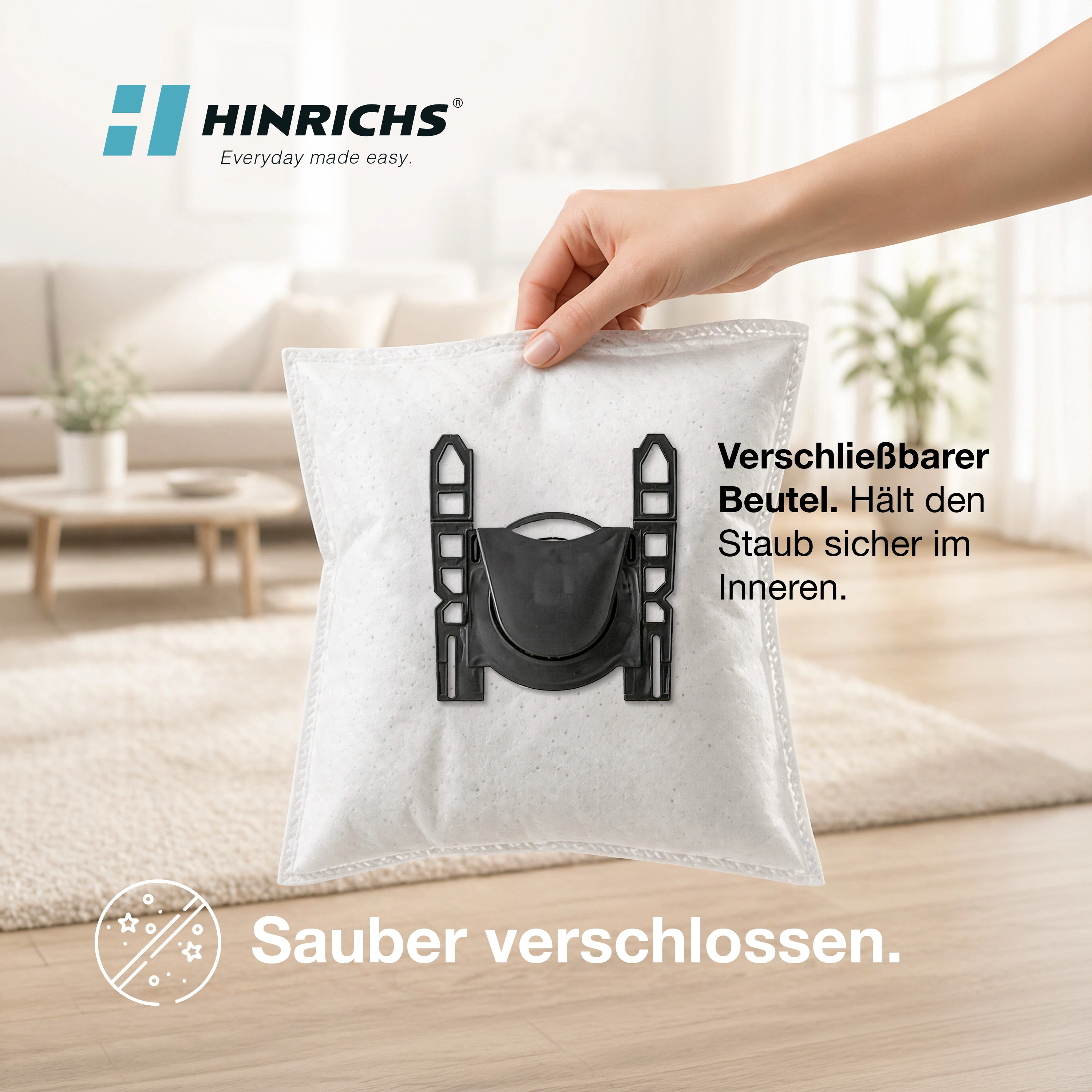 Staubsaugerbeutel Siemens H05S 16er Pack