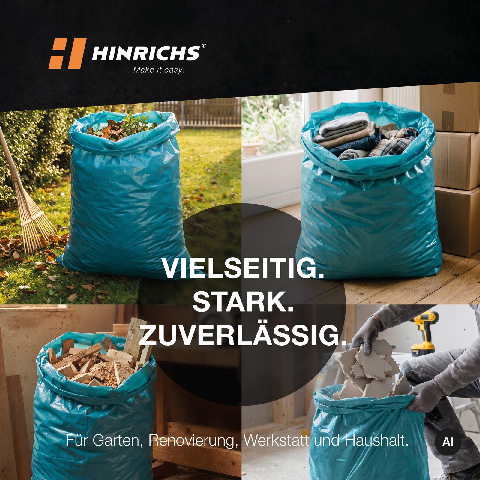 Müllsäcke 240 Liter Extra Stark - 15 Stück – Bild 7