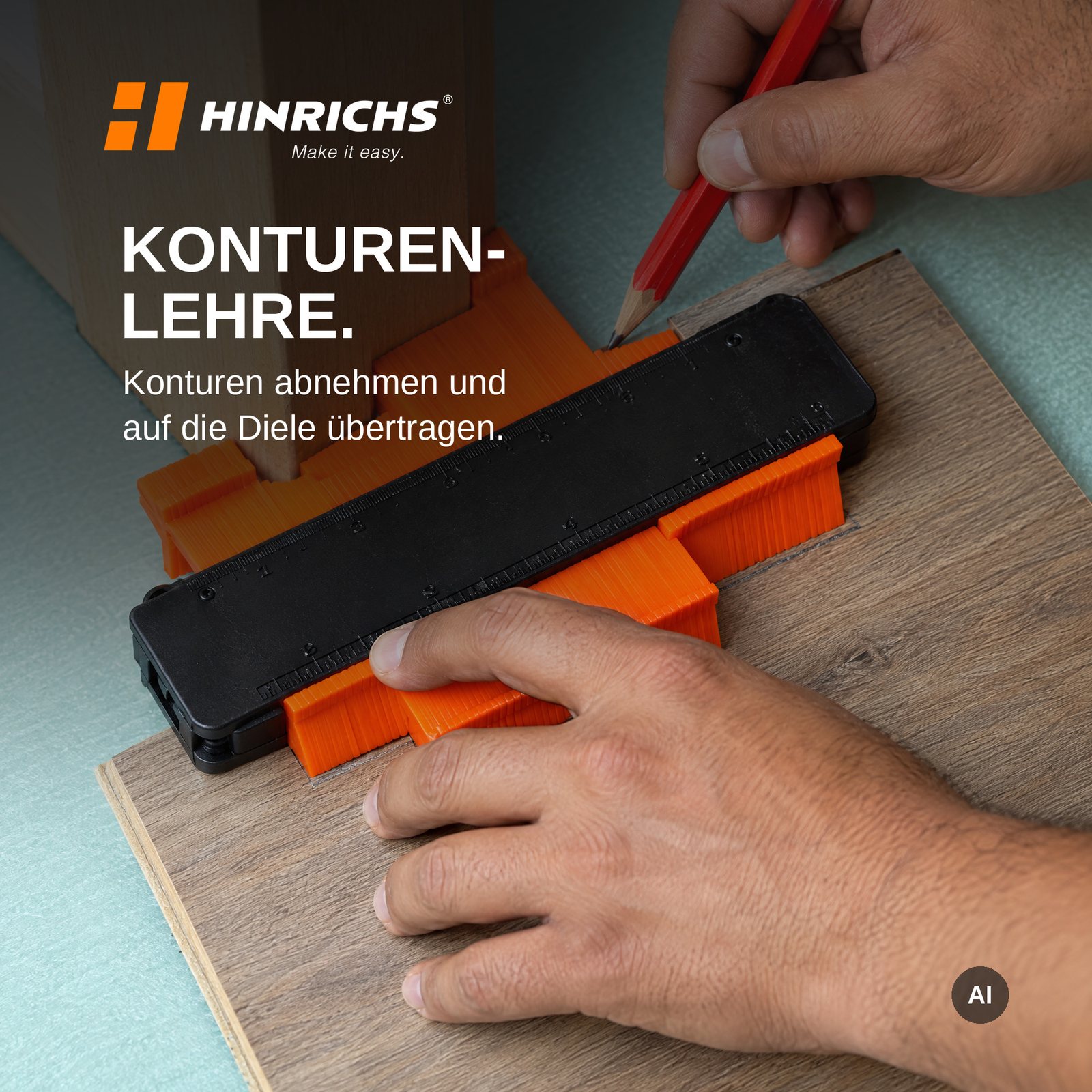 Laminat Verlegeset – 46-teiliges Komplettset – Bild 7