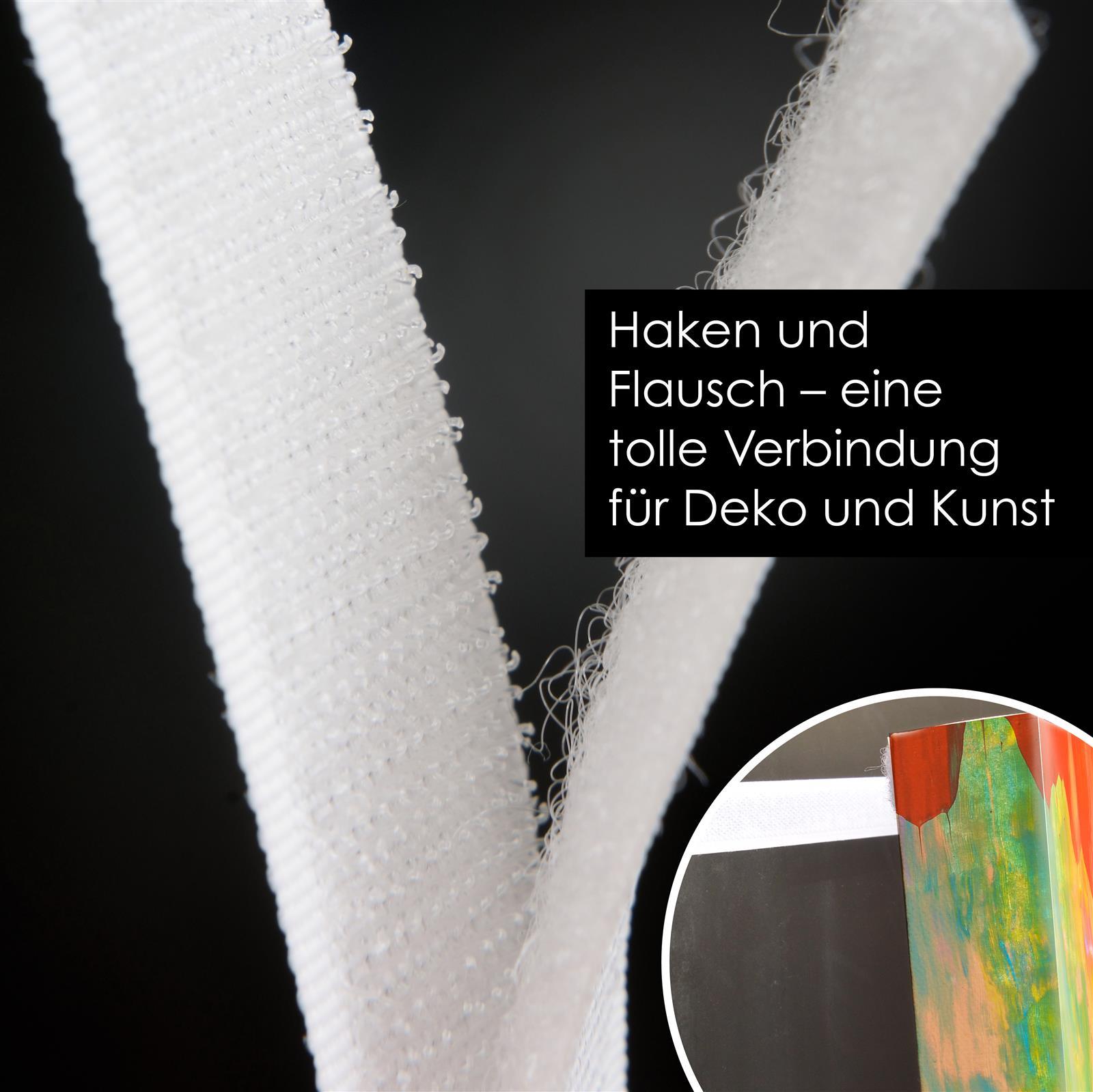 Selbstklebende schwarze Klettpunkte im Set – Ø 20 mm – vielseitig einsetzbar für Haushalt und Büro Rundes Klettpunkt-Set bestehend aus selbstklebenden schwarzen Haken- und Flauschpunkten, ordentlich auf zwei separaten Trägerfolien angeordnet.