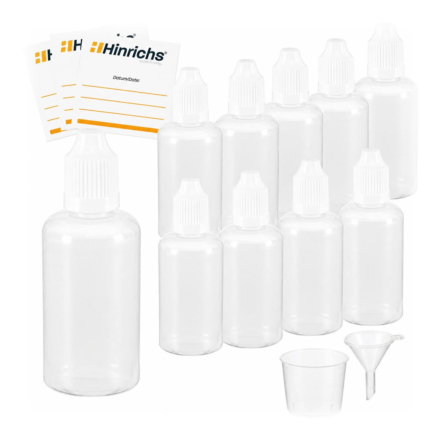 Tropfflasche 50 ml - 10 Stück