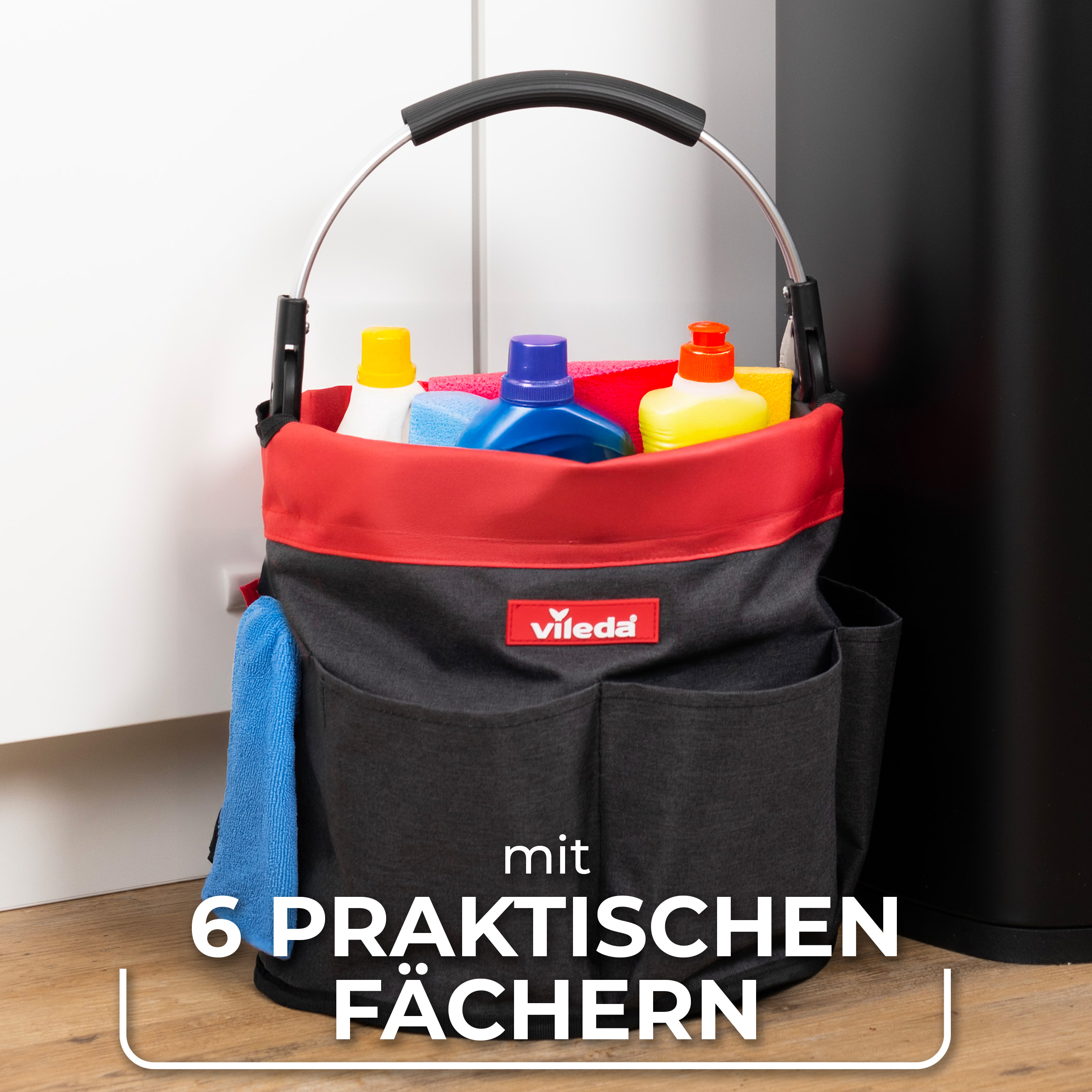 Vileda Cleaning Caddy – Faltbare Putztasche