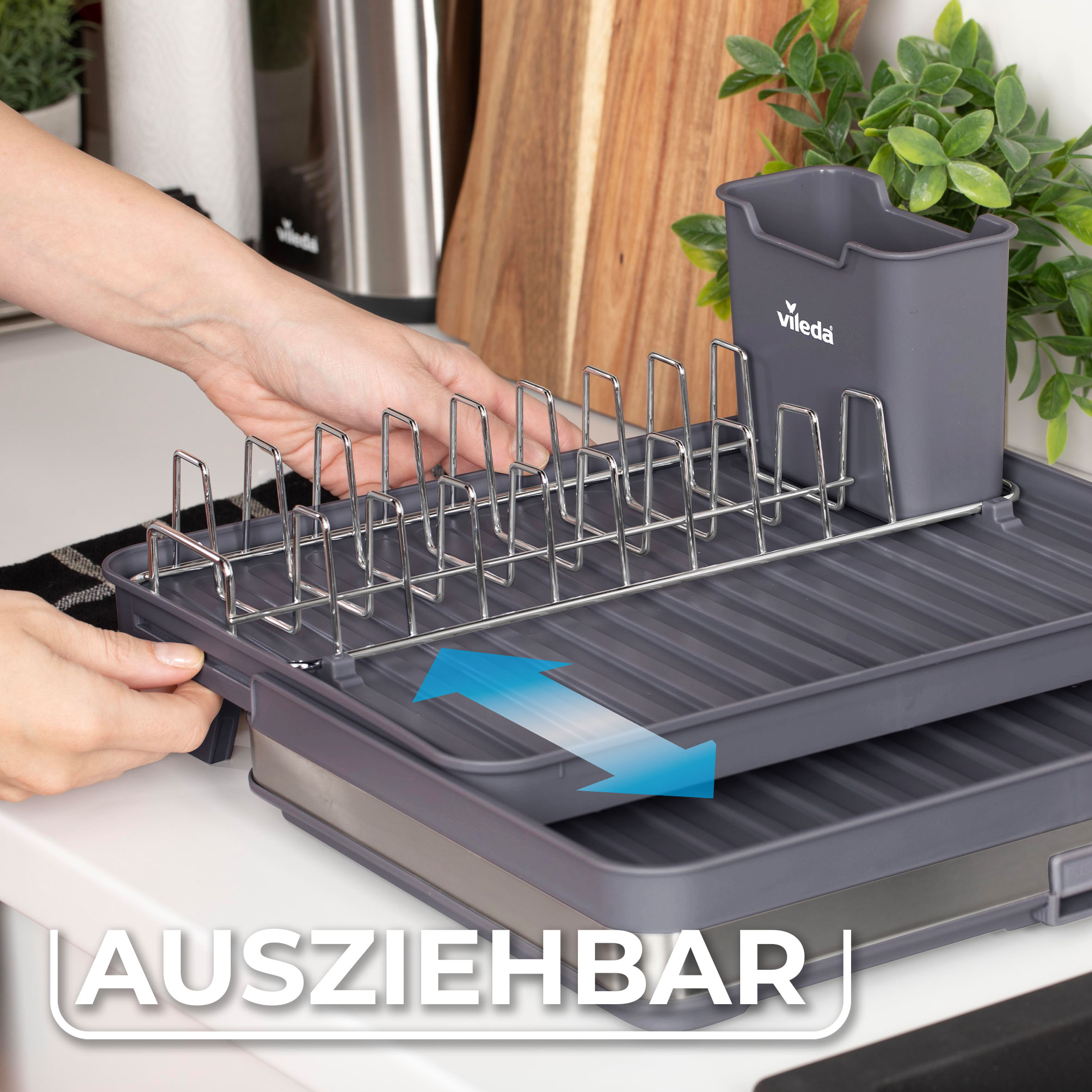 Vileda Abtropfgestell – Ausziehbar Vileda Abtropfgestell – Ausziehbar