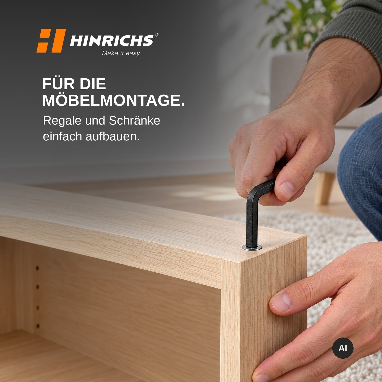 Sechskantschlüssel Set 30-teilig – mit Universalmesser – Bild 6