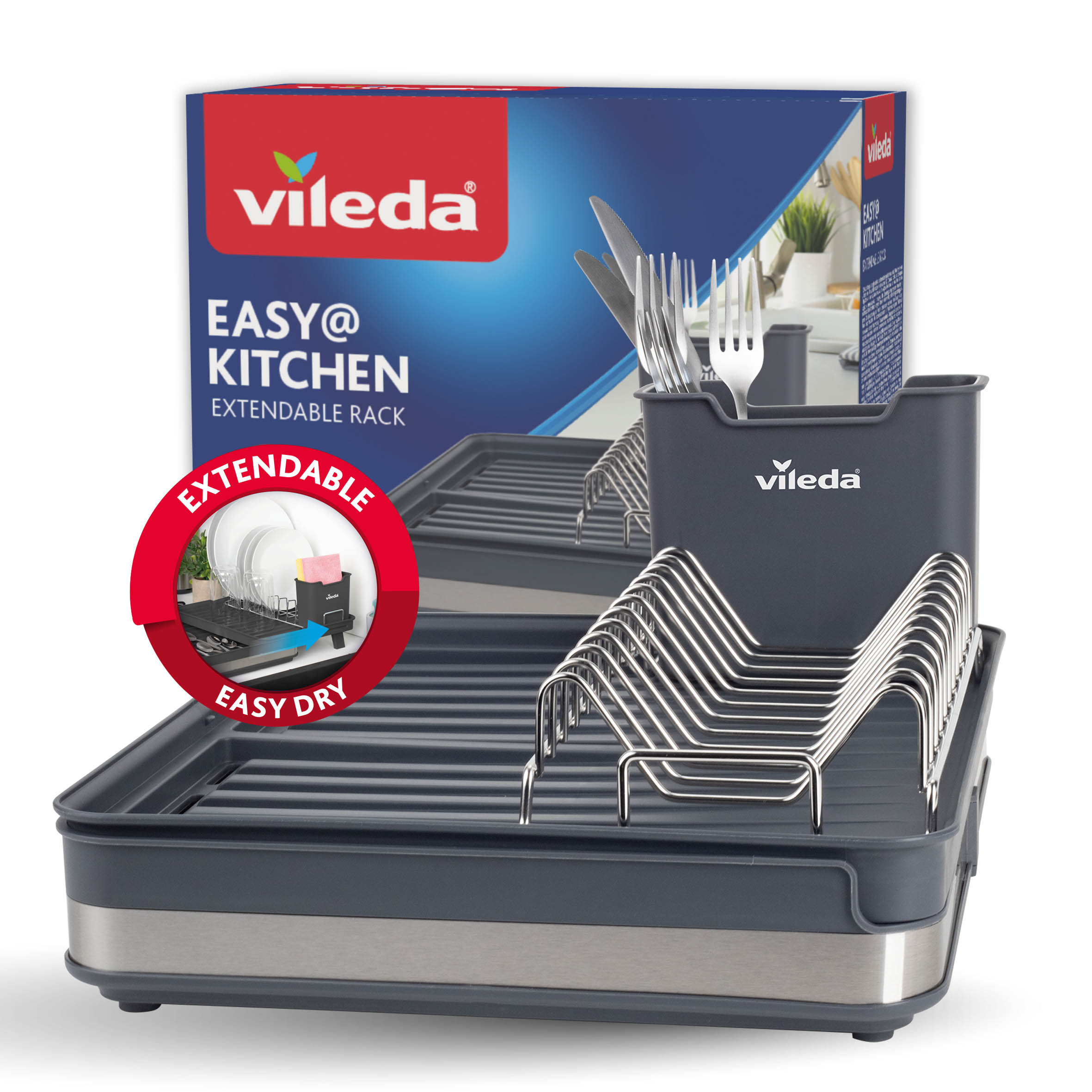 Vileda Abtropfgestell – Ausziehbar Vileda Abtropfgestell – Ausziehbar