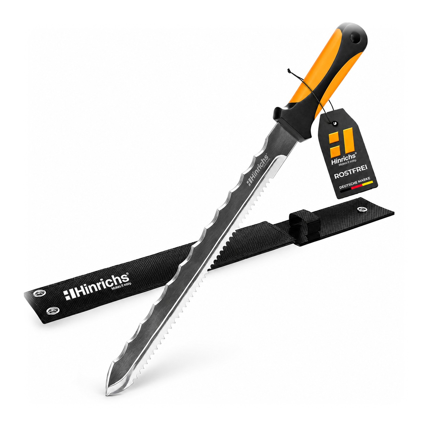 Dämmstoffmesser 420 mm – mit rostfreier 280 mm Klinge & Etui