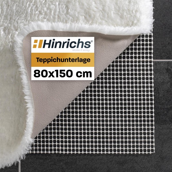 Hinrichs Teppichunterlage 80*150cm inklusive Filzklebebunkte