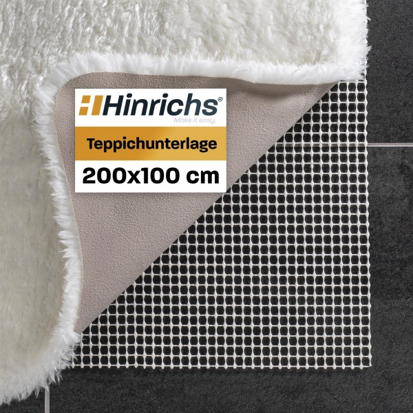 Hinrichs Teppichunterlage 200x100cm inklusive Filzklebebunkte