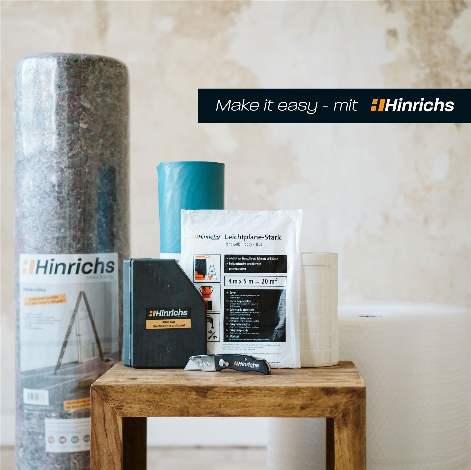 Hinrichs Teppichunterlage 200x100cm inklusive Filzklebebunkte, Teppichunterlagen, Haushalt & Zubehör